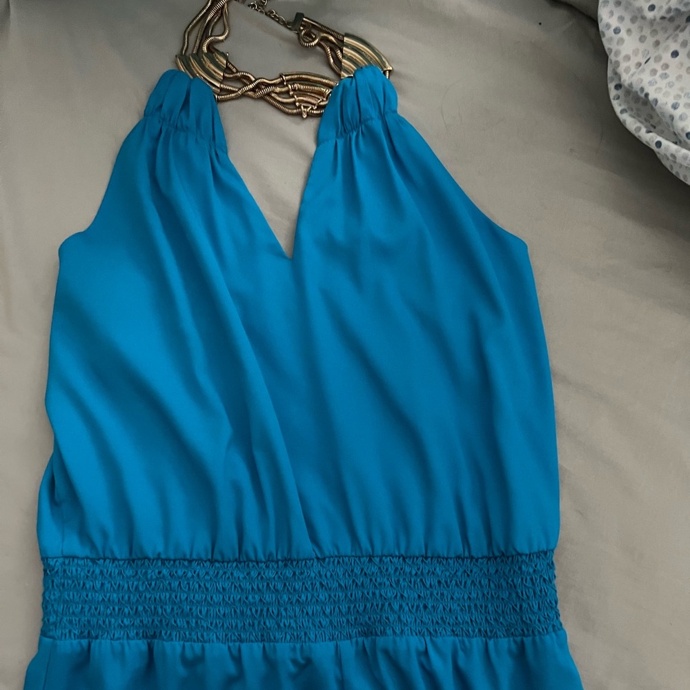 Blue romper